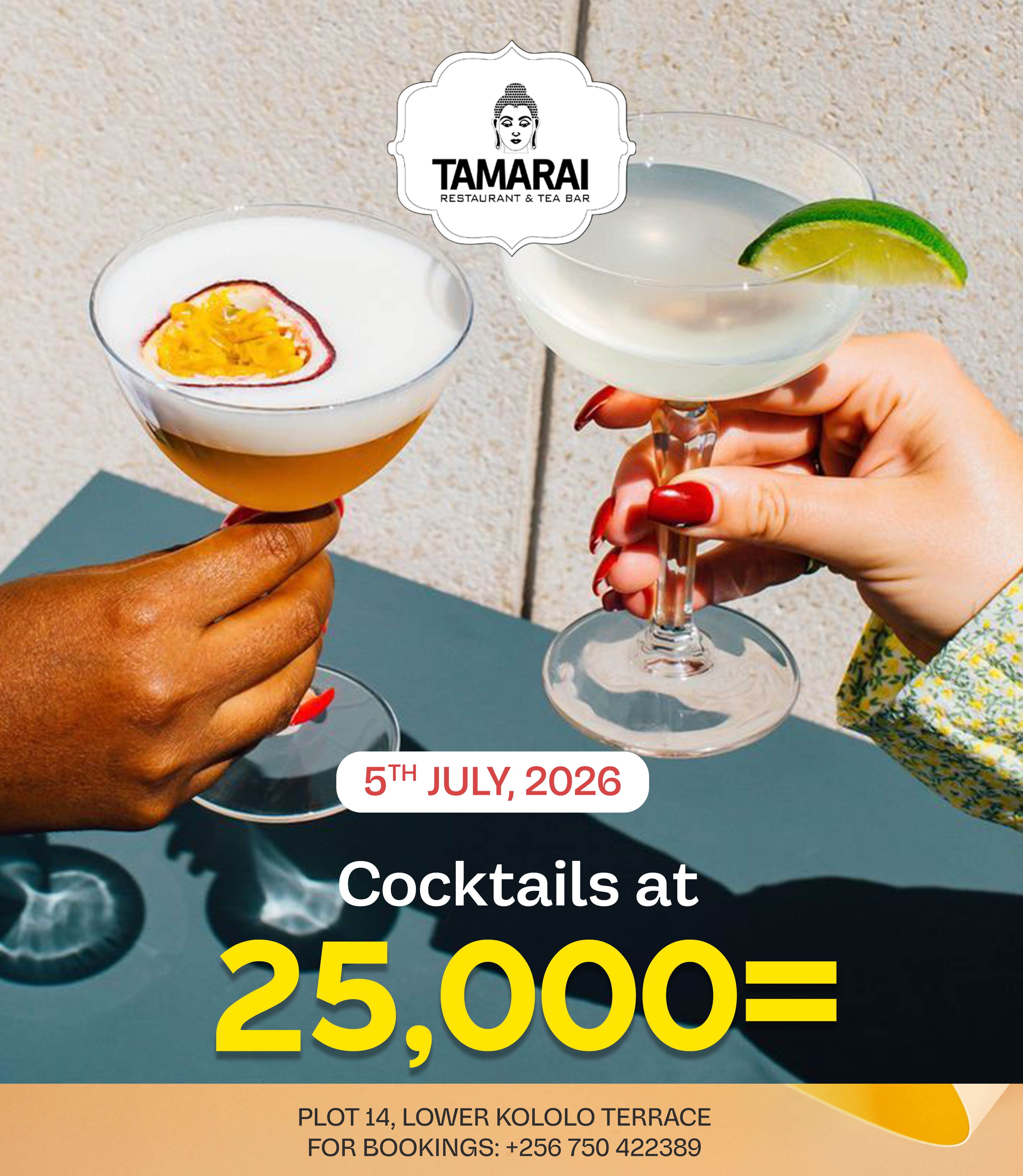 Tamarai Cocktails Offer
