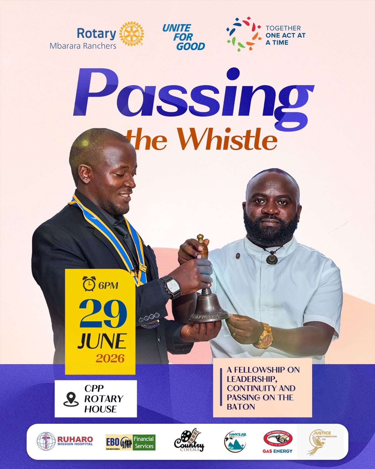 Passing the Whistle fellowship poster